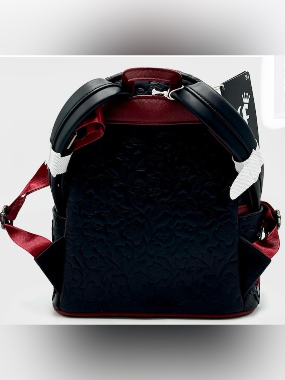 LOUNGEFLY EXCLUSIVE NWT DARK ROMANCE BACKPACK. STUNNING! VEGAN LEATHER! - Picture 5 of 9